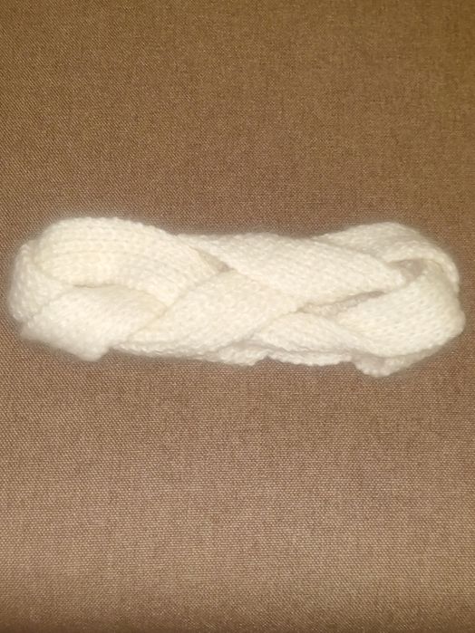 Шерстяная повязка, пов'язка косичка на голову чалма H&M, шерсть, мохер