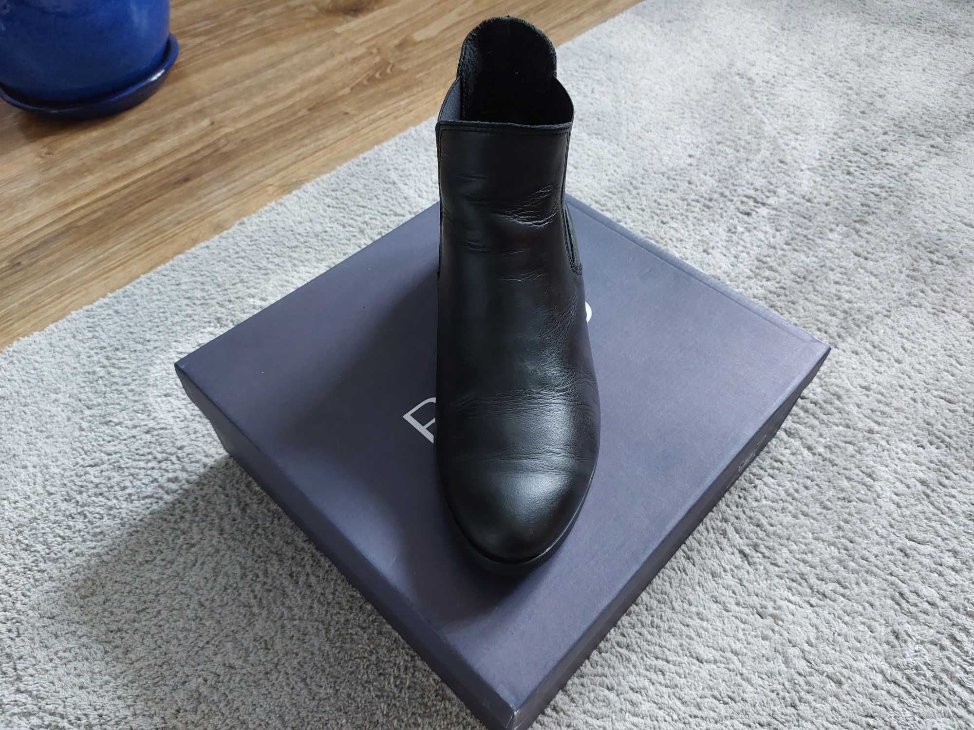 Buty damskie - sztyblety, rozmiar 40, Ryłko
