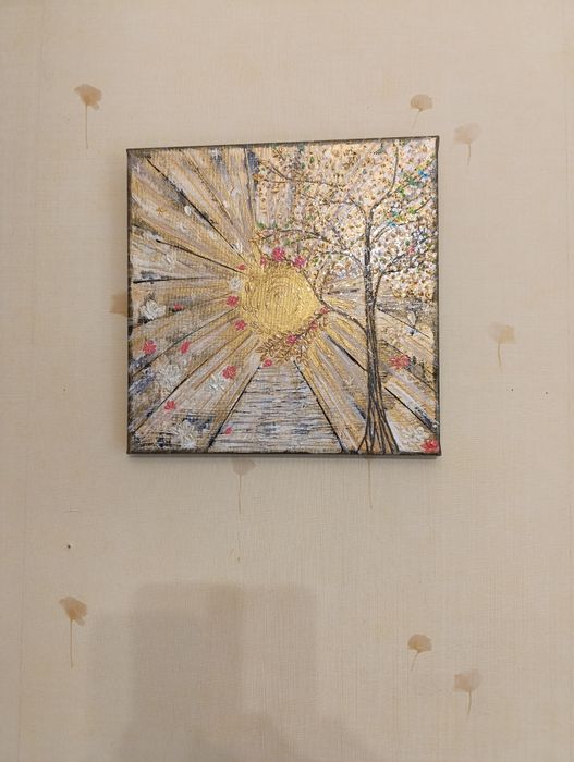 Картина -подарунок,   написана на полотні на підрамнику, 30*30