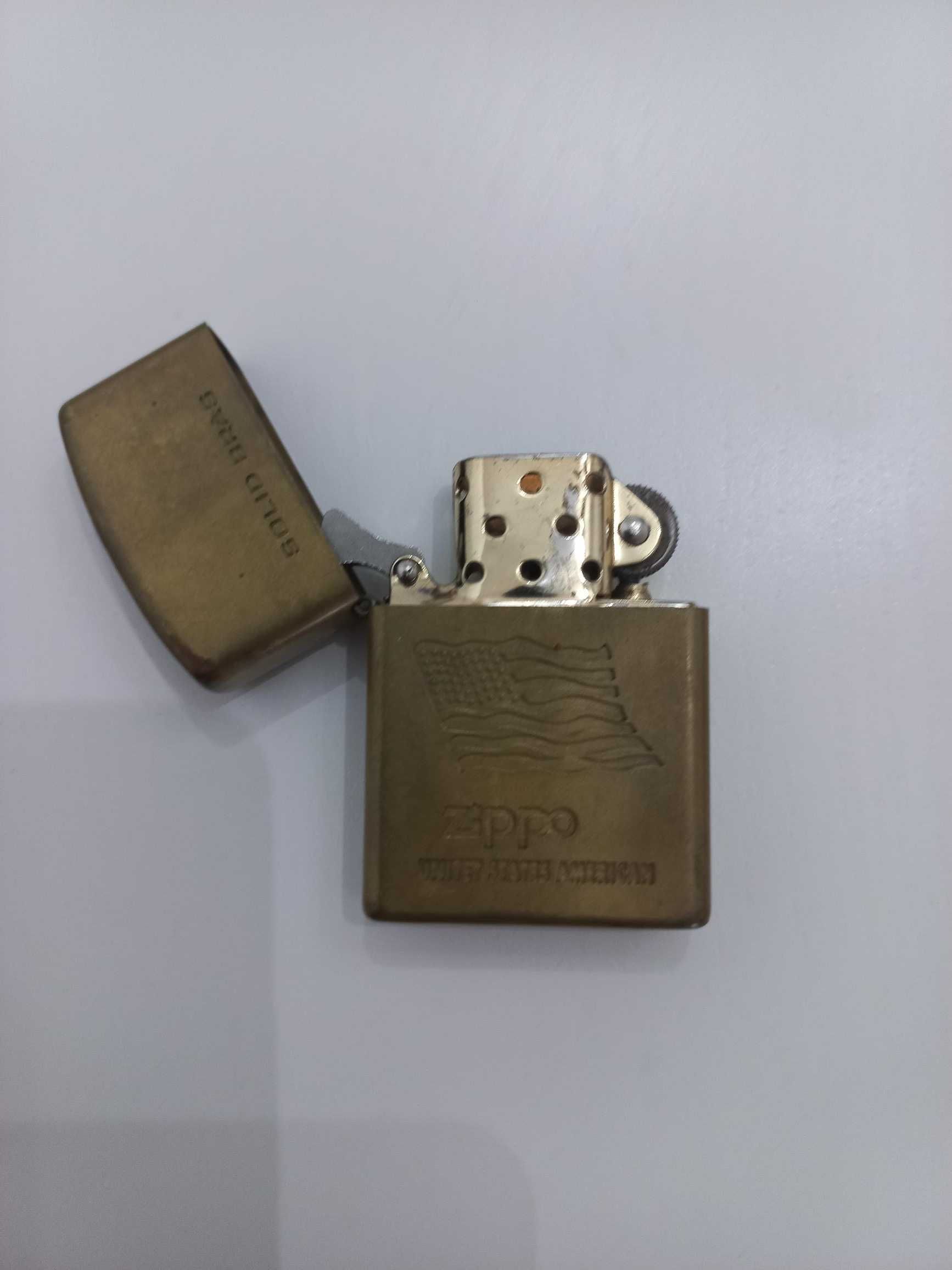 Isqueiro Zippo Solid Bras Bradford USA