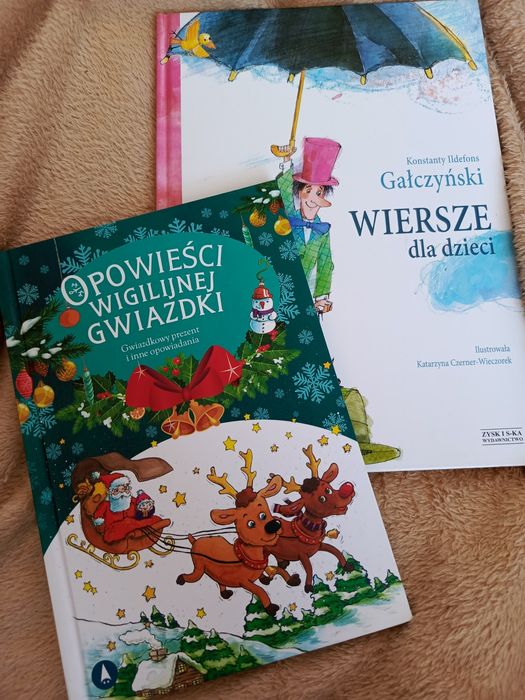 Książki dla dzieci 2szt twarda oprawa