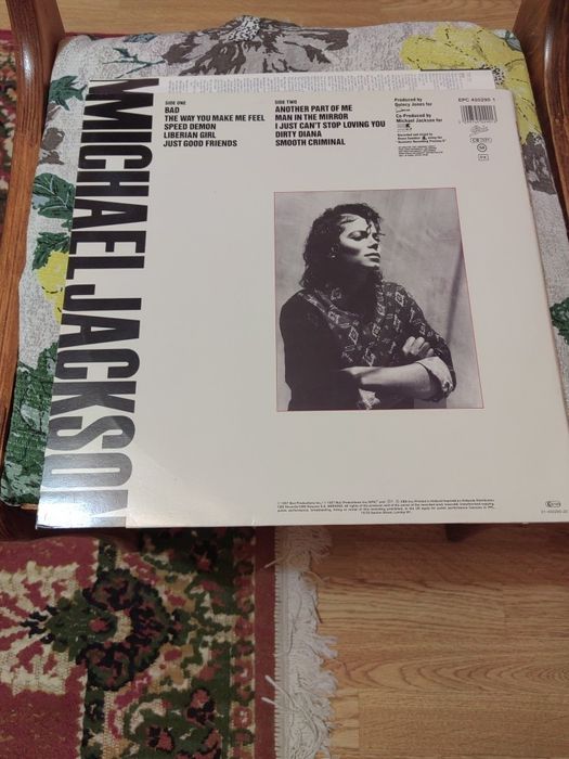 Michael Jackson - Bad, album winylowy
