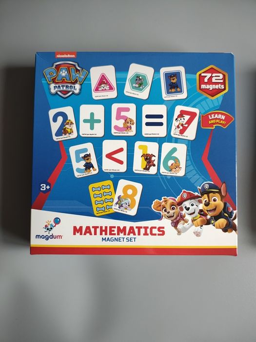 Набір магнітів Magdum Щенячий патруль Абетка і Математика
