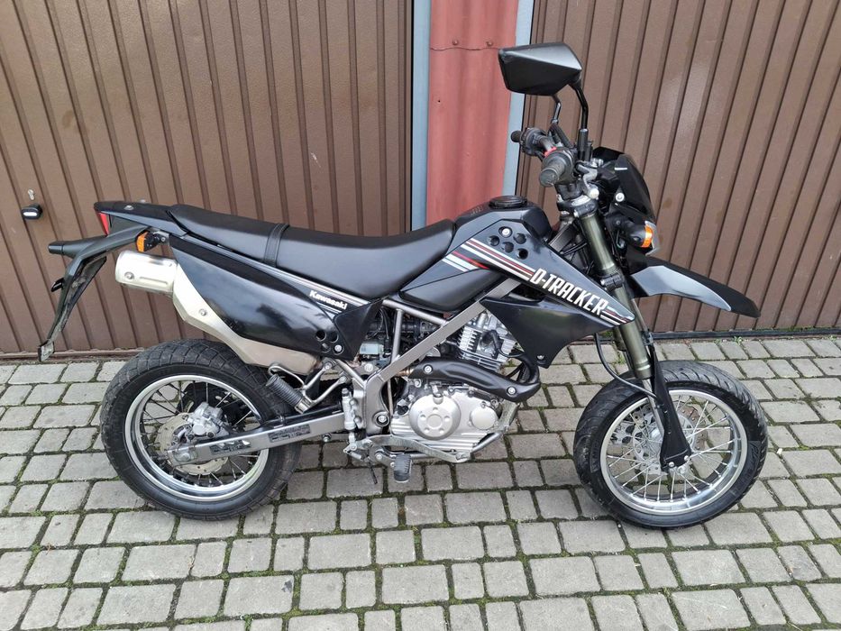 Ładny Kawasaki D-tracker 125 wtrysk z Niemiec MOTOCYKLE ŻURAWICE