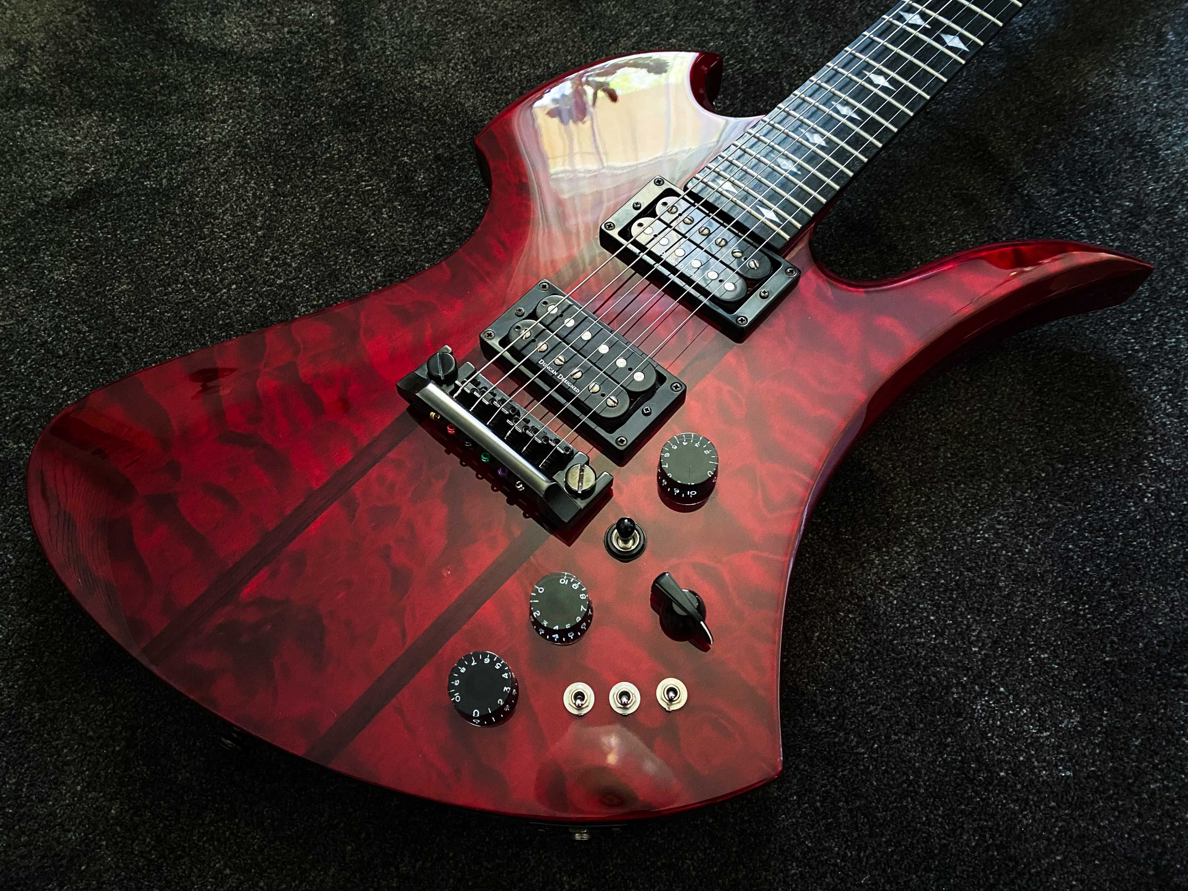 B.C.Rich Mockingbird STQ Trans Red 2013