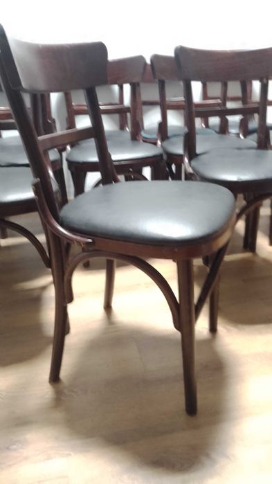 Krzesło thonet fameg radomsko tapicerowane