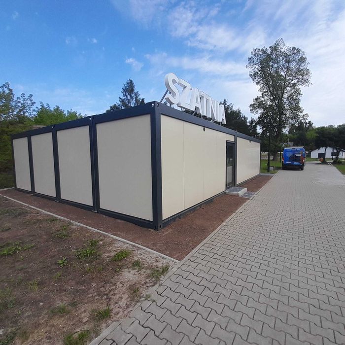 Kontener całoroczny biurowy usługowy mieszkalny gastronomiczny