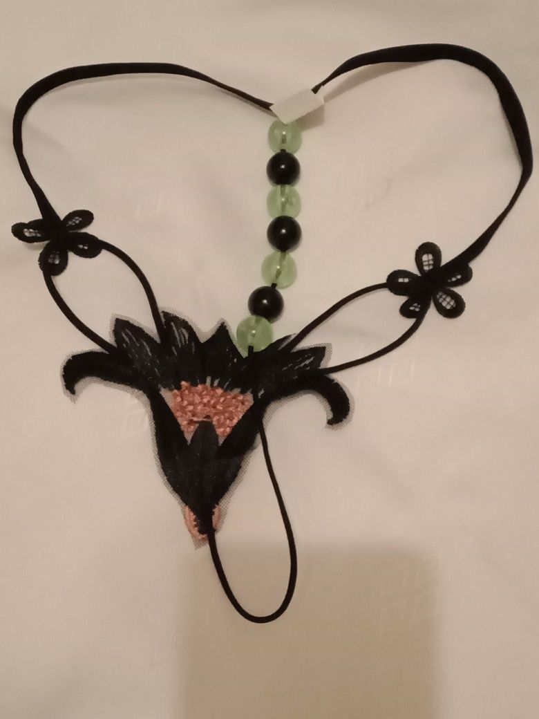 Stringi z koralikami M/L
