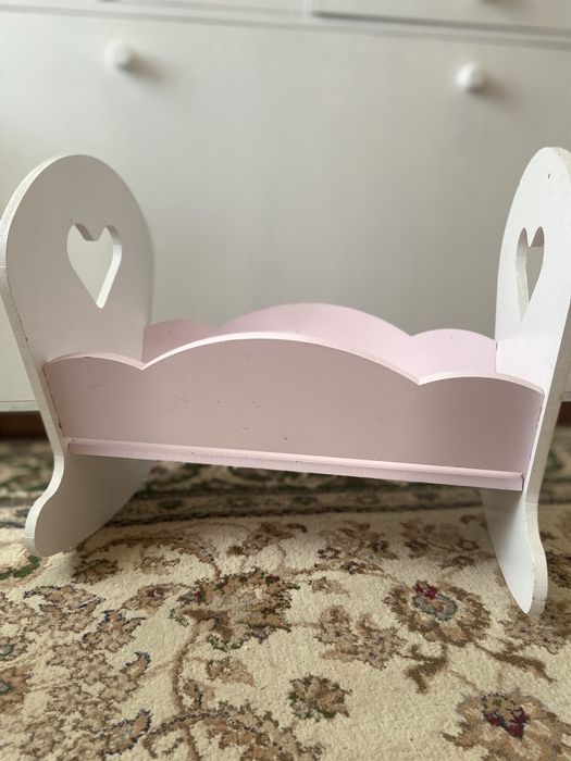 Кроватка лялькова. Ліжко для ляльки. Кроватка для кукол