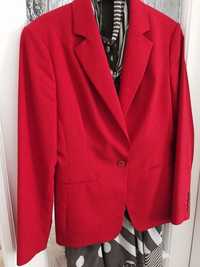 Продам красный жакет, пиджак, одежда для офиса M