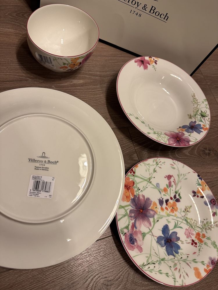 Villeroy & Boch zestaw talerzy
