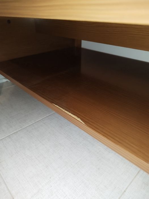 Mesa de centro em madeira de cerejeira