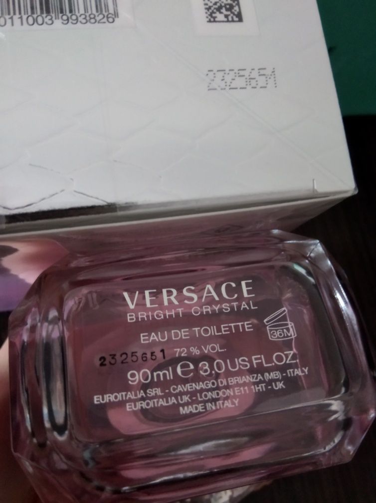 Versace Bright Crystal edt ubytek 60 ml z 90 ml