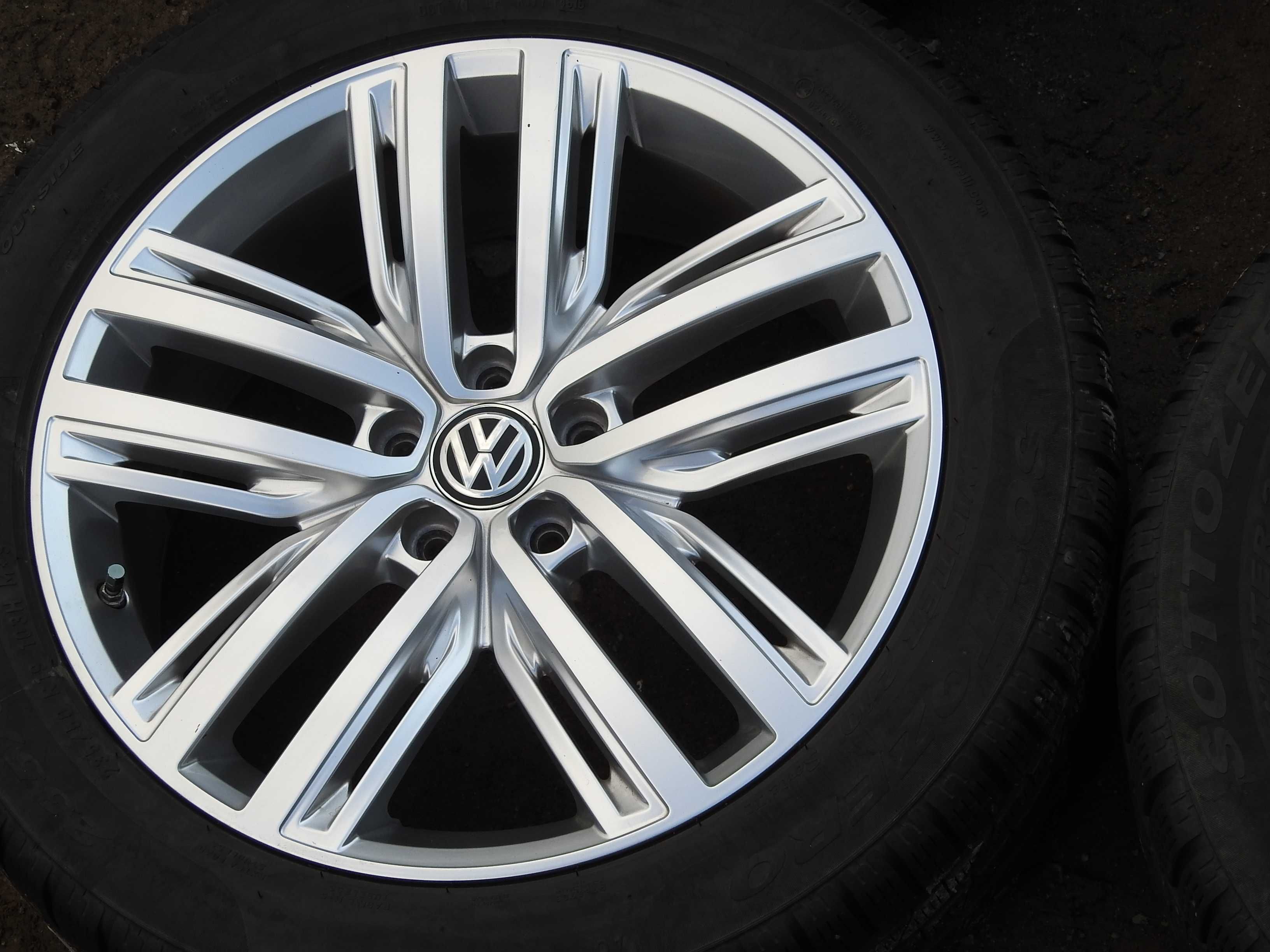 4× Alufelga Volkswagen OE TIGUAN II 5NA 7J  19" 5x112 ET43 SUPER STAN