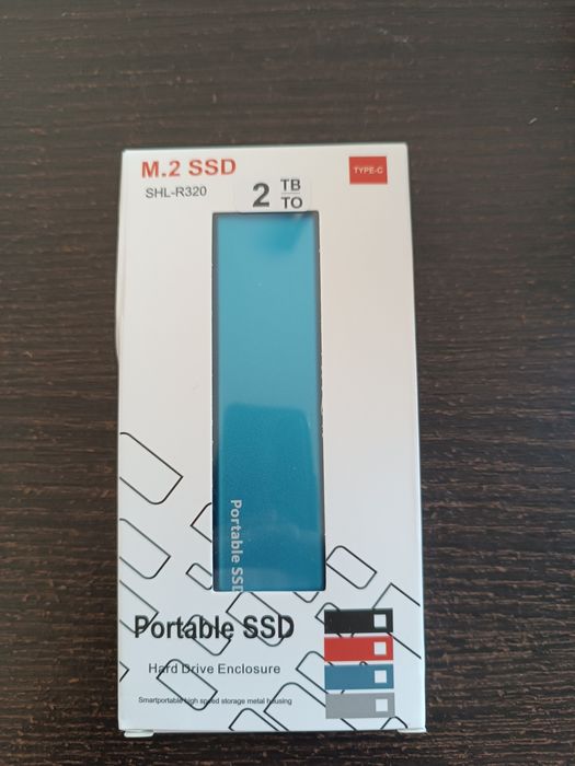 Dysk zewnętrzny 2TB niebieski