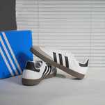 Nowe\Powietrze*airDamskieAdidasSambaSupremeWhite UnisexTrampki 37