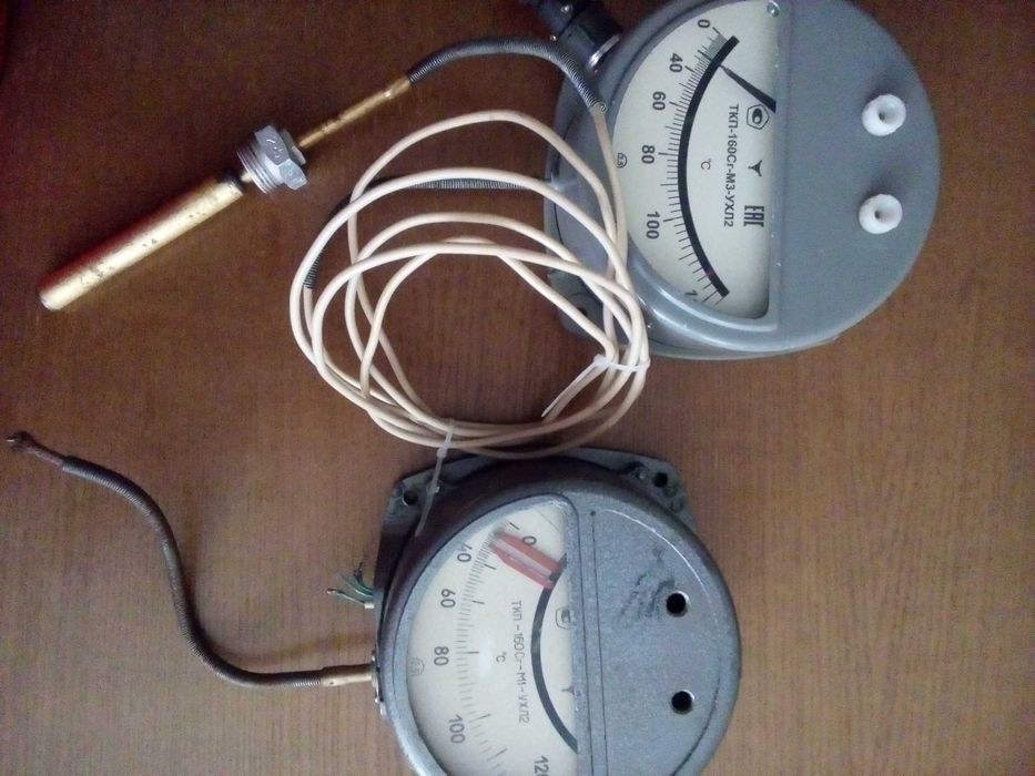 Термометр манометрический ТКП-160Cr-МЗ- УХЛ2 0+120.тнмп-100уз