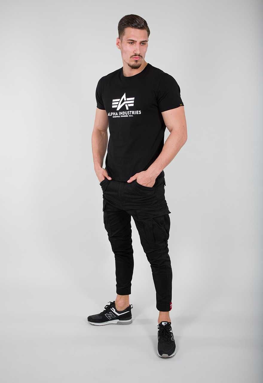 Alpha Industries T-SHIRT BASIC 100501 CZARNY