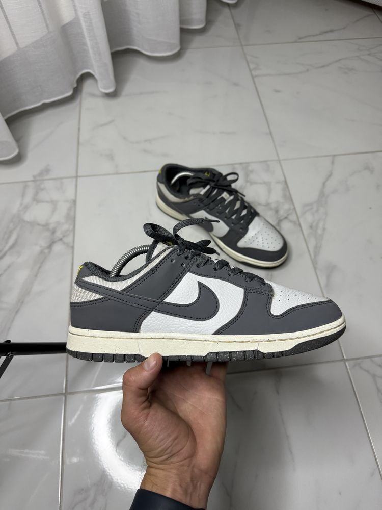 Nike dunk low next nature grey/white fz4621-001