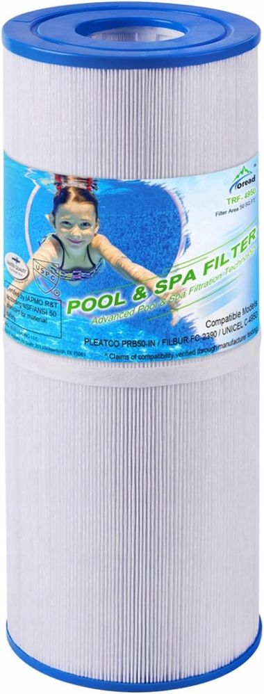 Filtr spa zastępuje Unicel C-4950, Pleatco PRB50-IN, Guardian