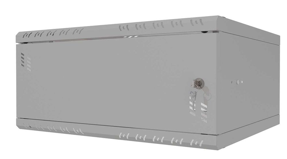 Szafa Serwerowa Wisząca RACK 19" 4U 450mm Metalowe Drzwi Stalflex