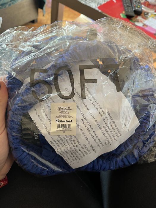 Waz ogrodowy 5-15m rozciagliwy