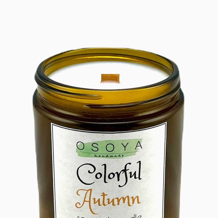 Świeca sojowa OSOYA zapachowa 100% handmade 160g