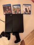 Playstation 4 500gb + 2 pady + gry