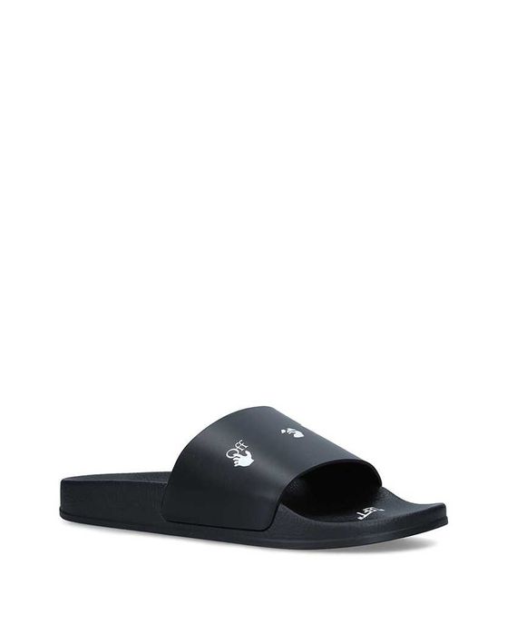 Босоніжки Off-White Logo Sliders Black
