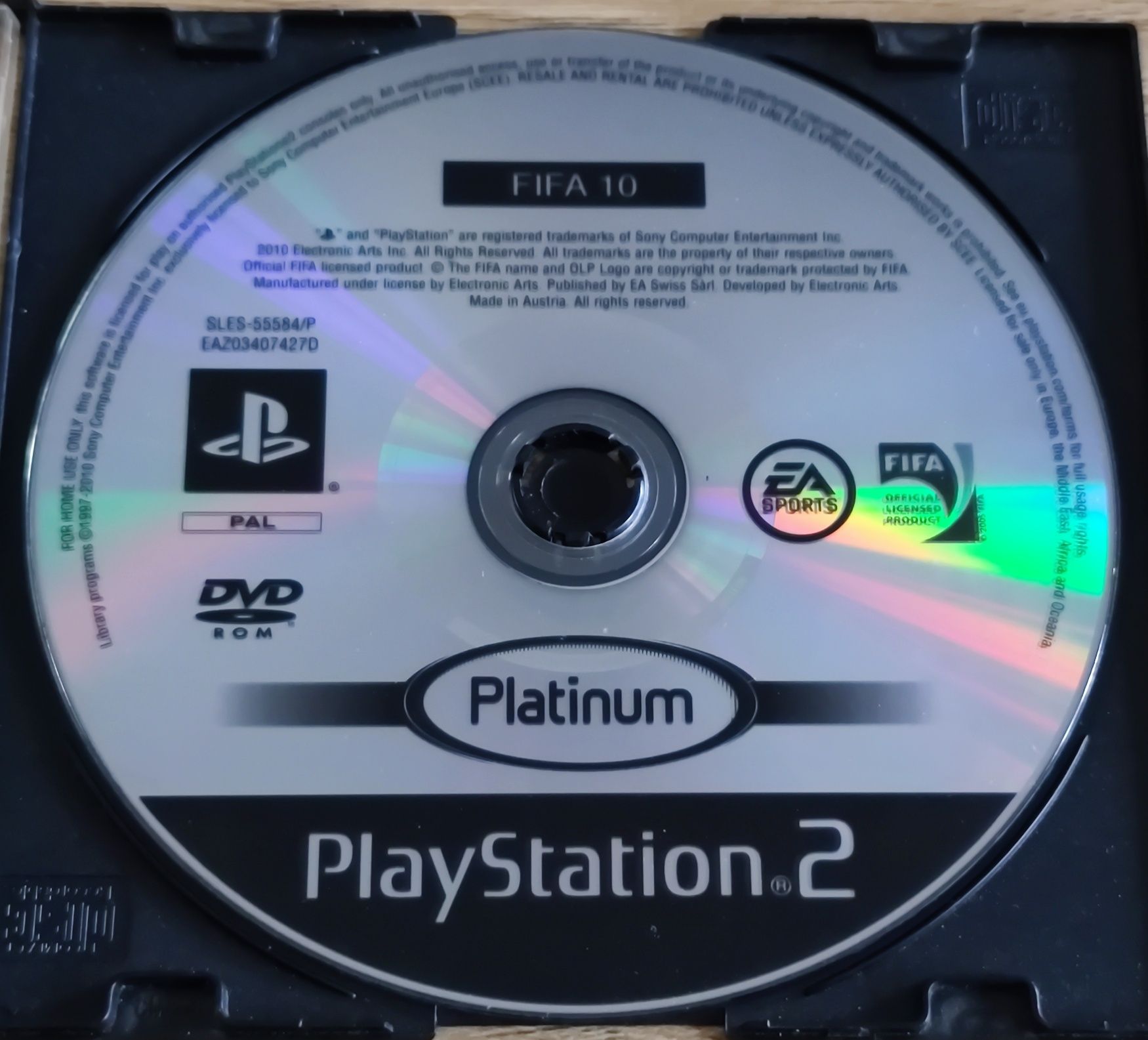 FIFA 10 PlayStation 2 PS2 PL