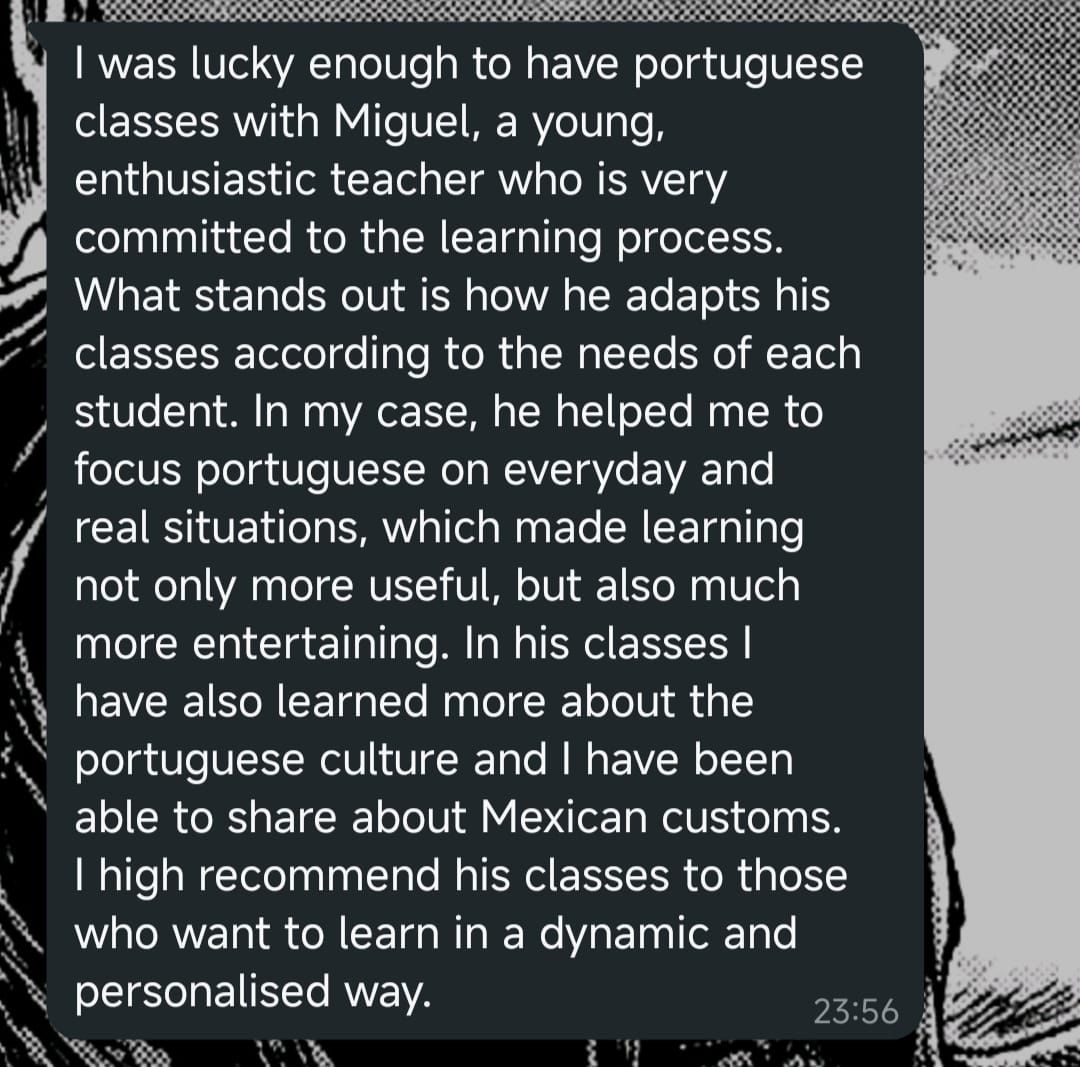 Aulas de inglês/15 euros por hora