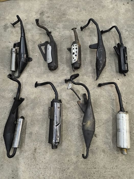 Tłumiki, wydechy do skuterów 4T/2T