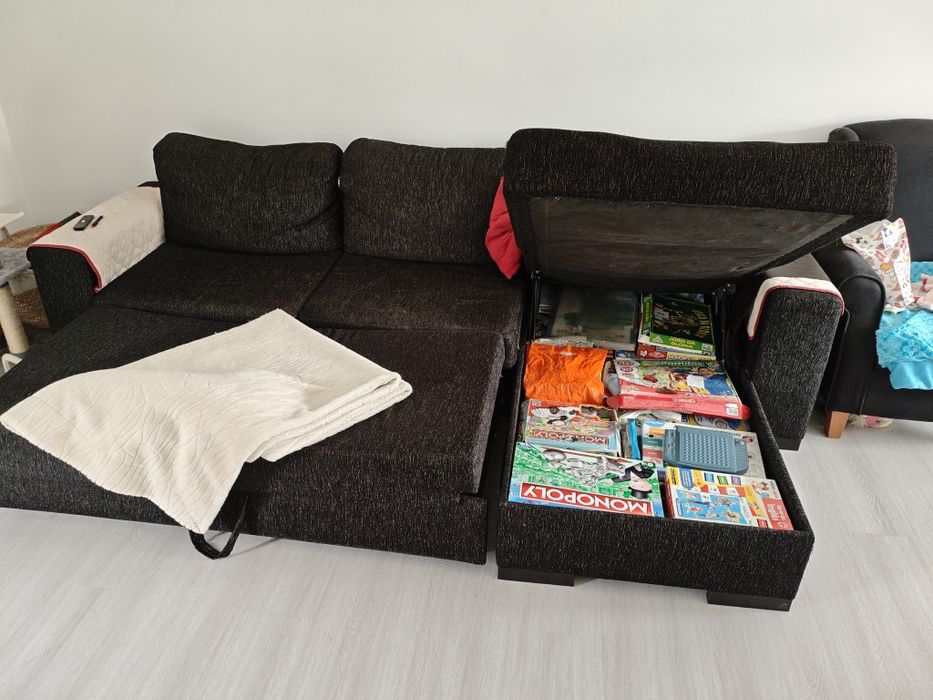 Sofa cama 3 lugares usado