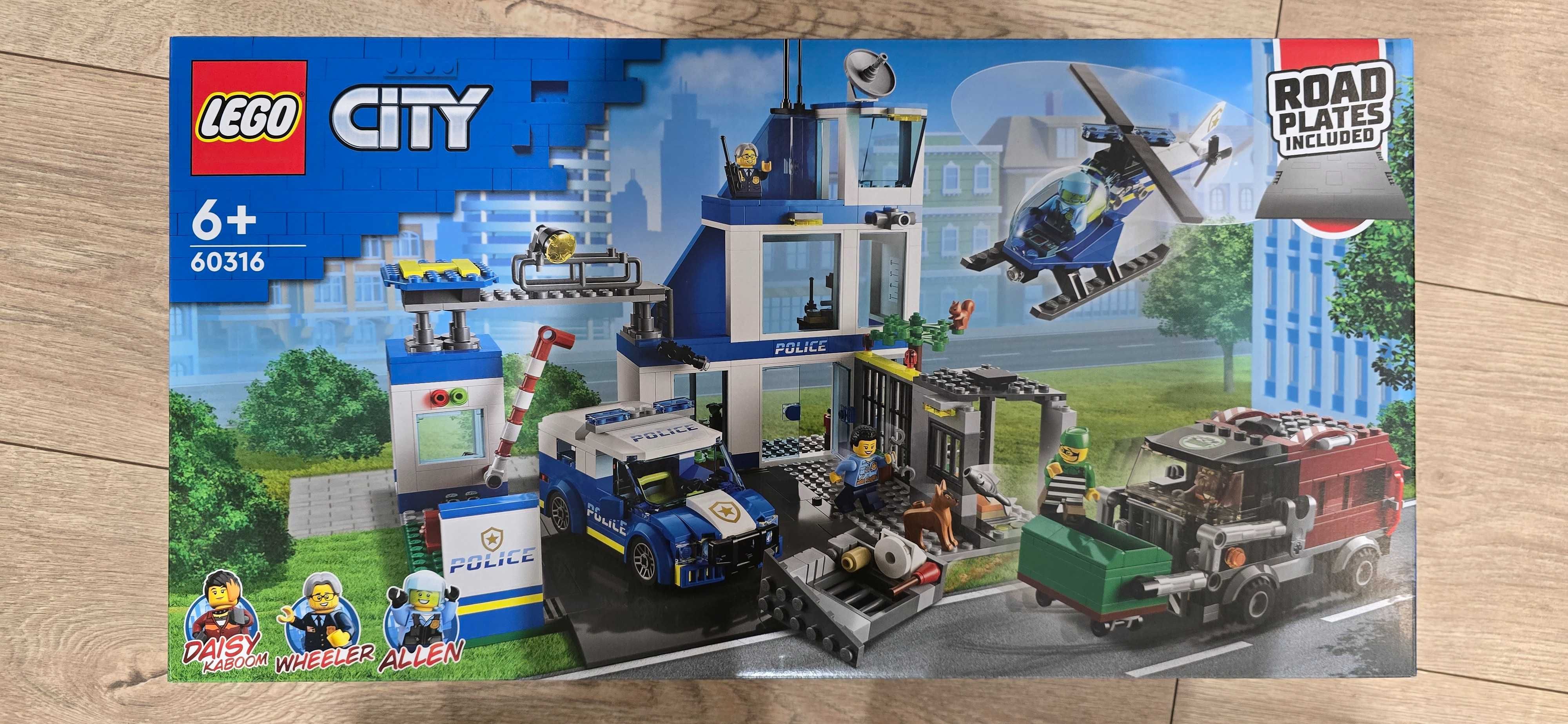 Klocki LEGO 60316 City - Posterunek policji