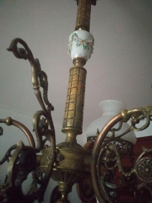 Vendo candeeiro de tecto vintage