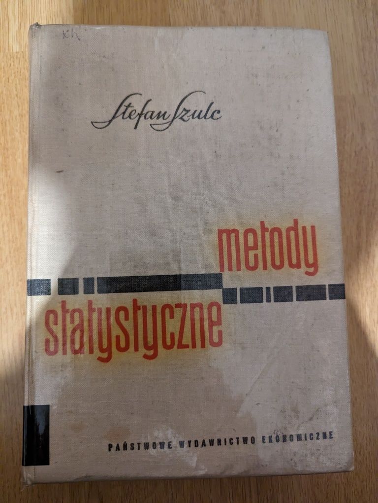 Metody statystyczne Stefan Szulc