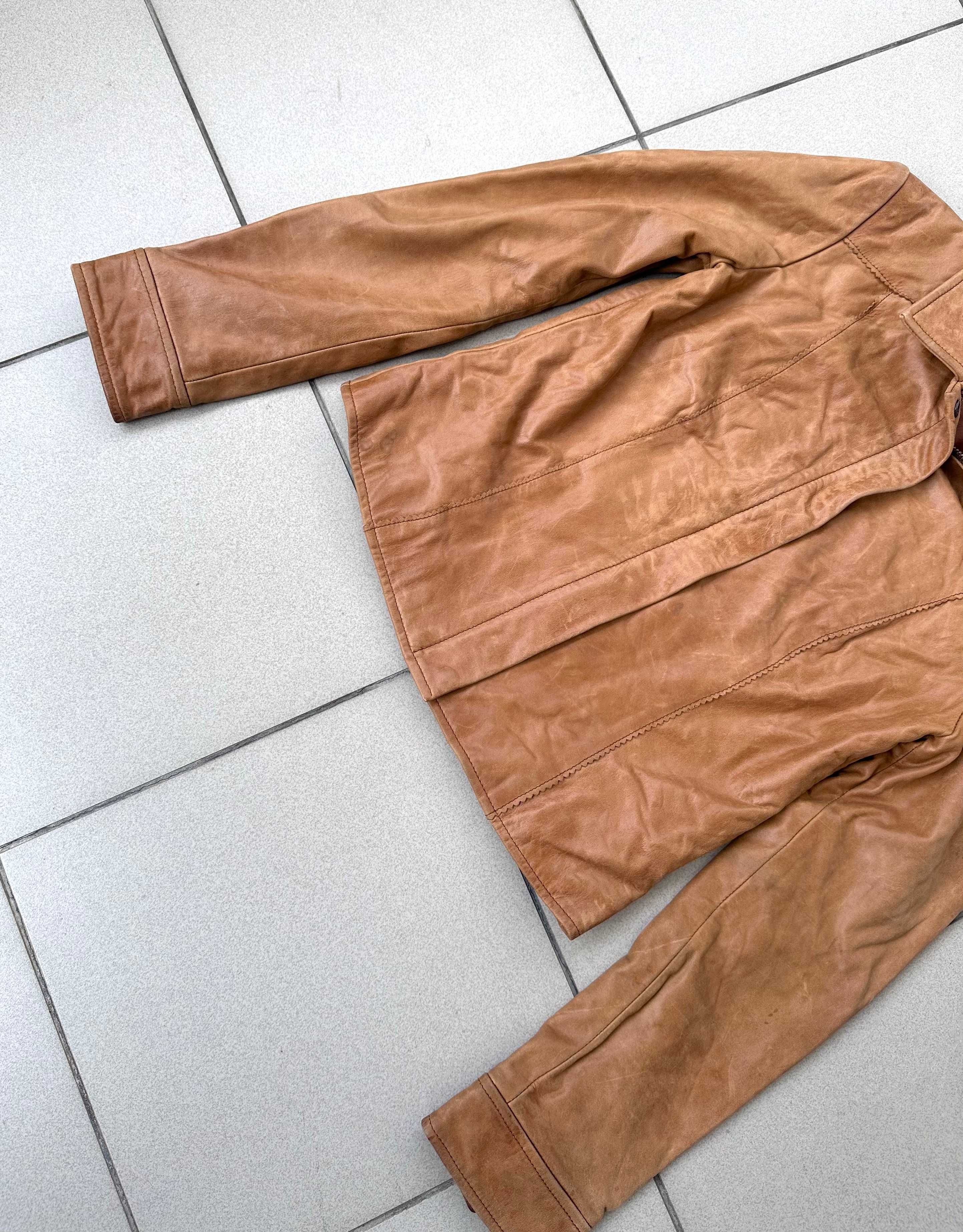Kurtka skórzana Next damska szwedka elegancka r. 36