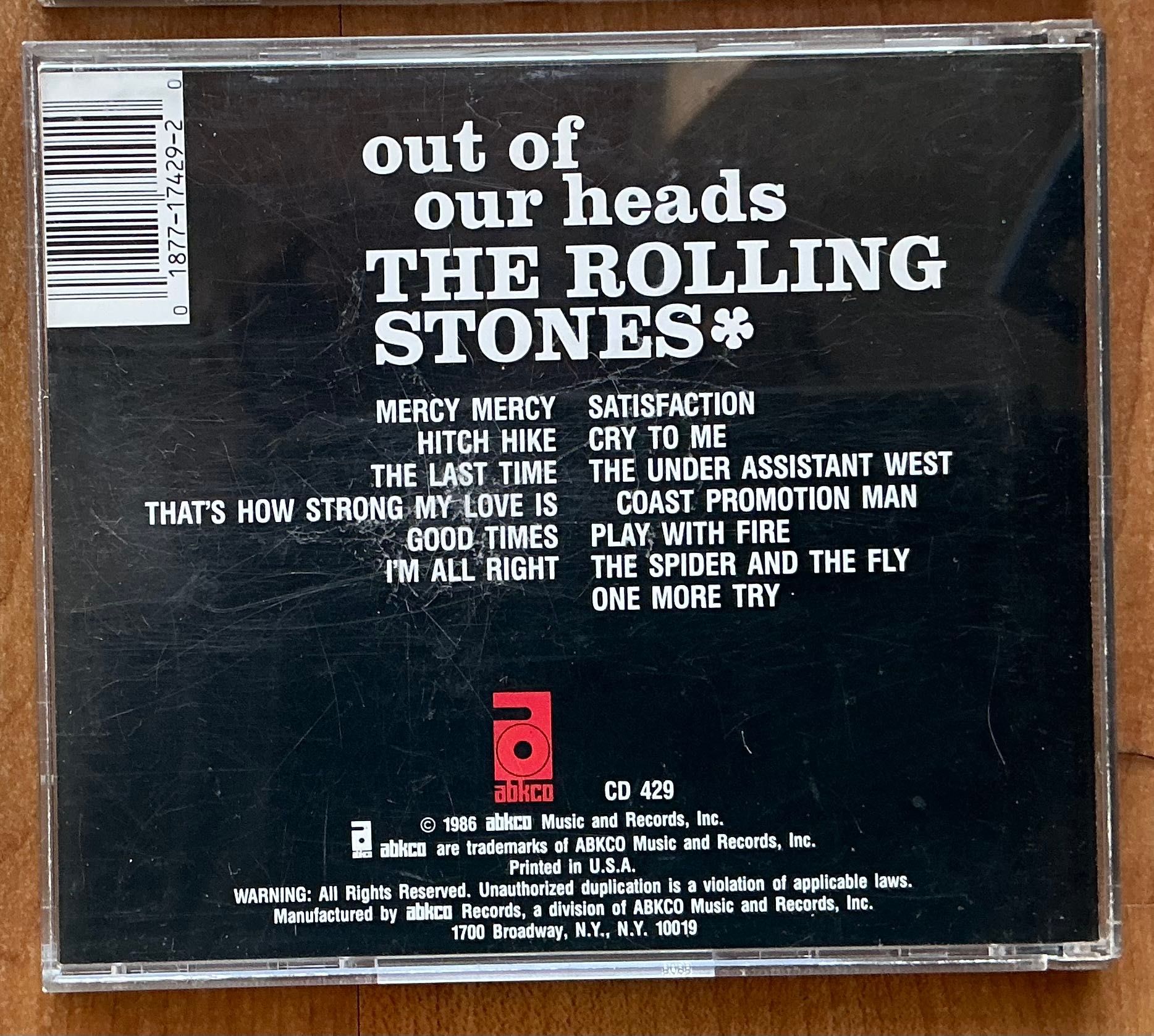 08 CDs Rollings Stones
