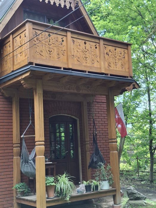 Balustrada drewniana