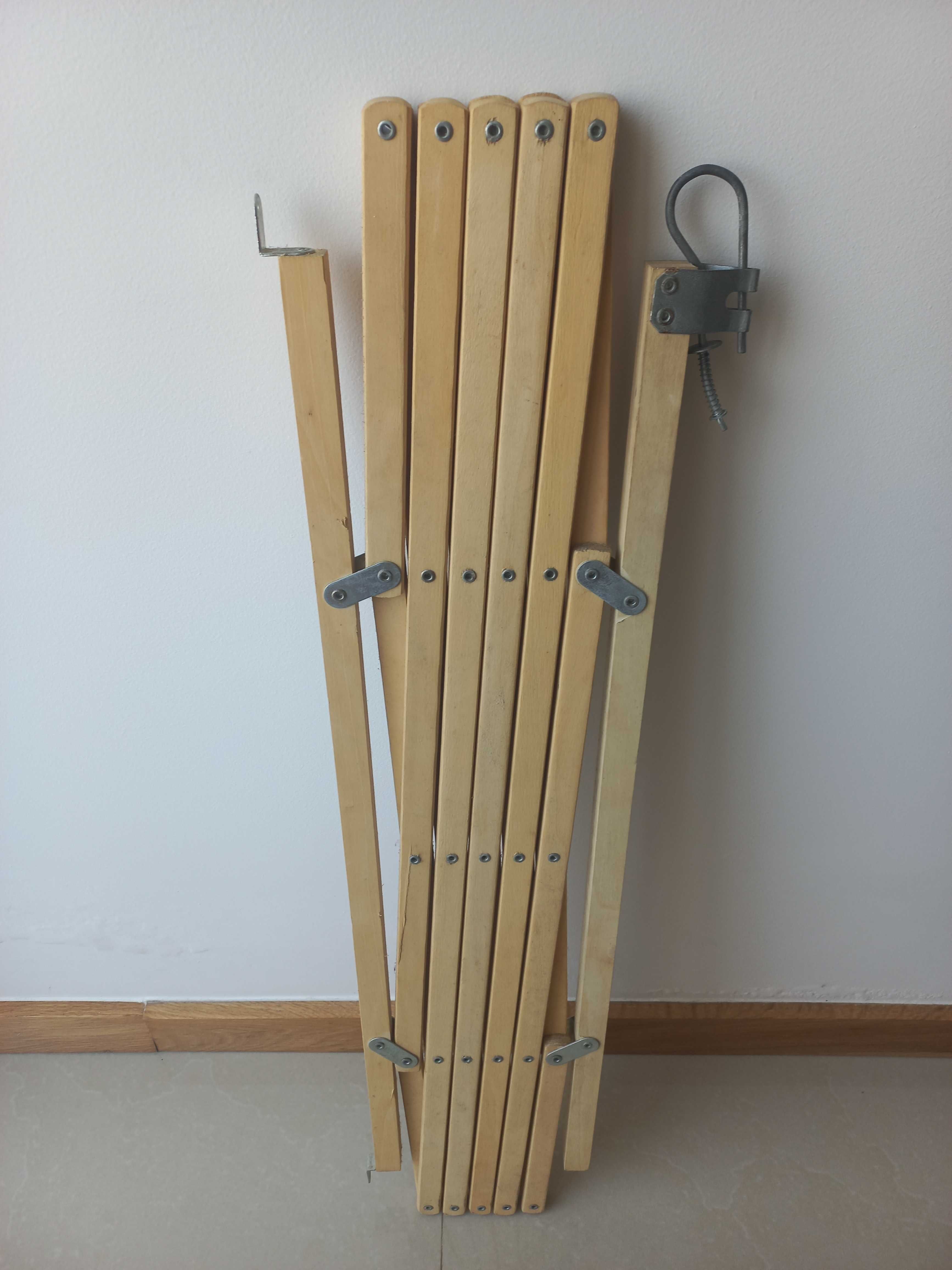 Porta vedação escadas/jardim