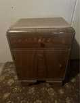 Drewniane szafki stoliki nocne retro vintage drewno