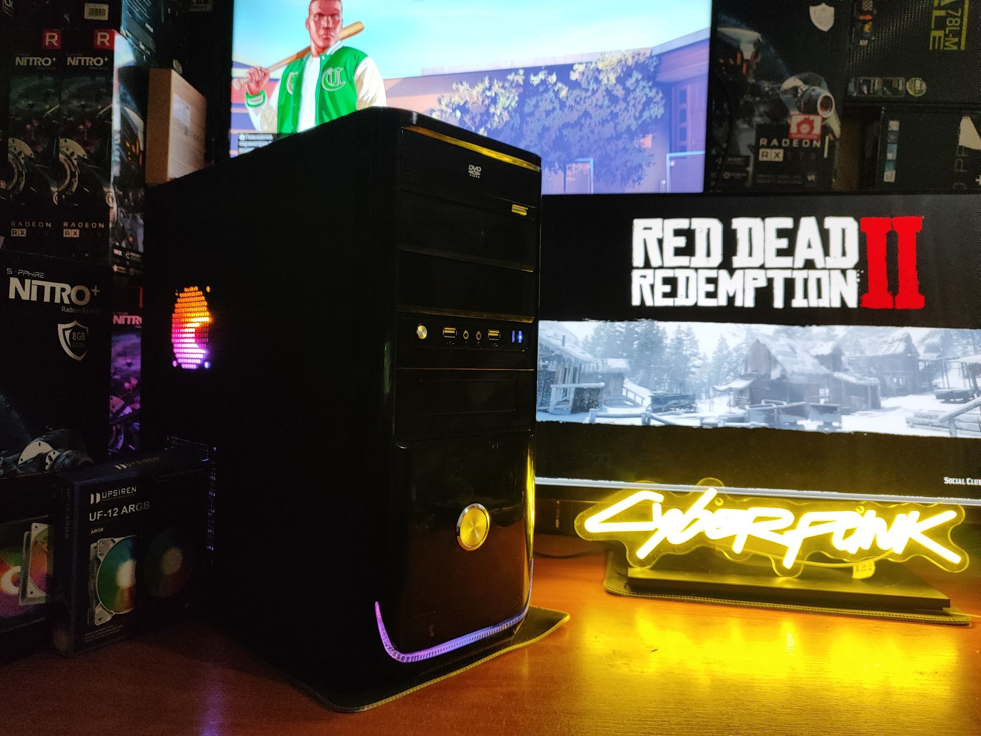 rx470 Игровой системный блок,пк,компьютер rx 470,intel i5,Ssd