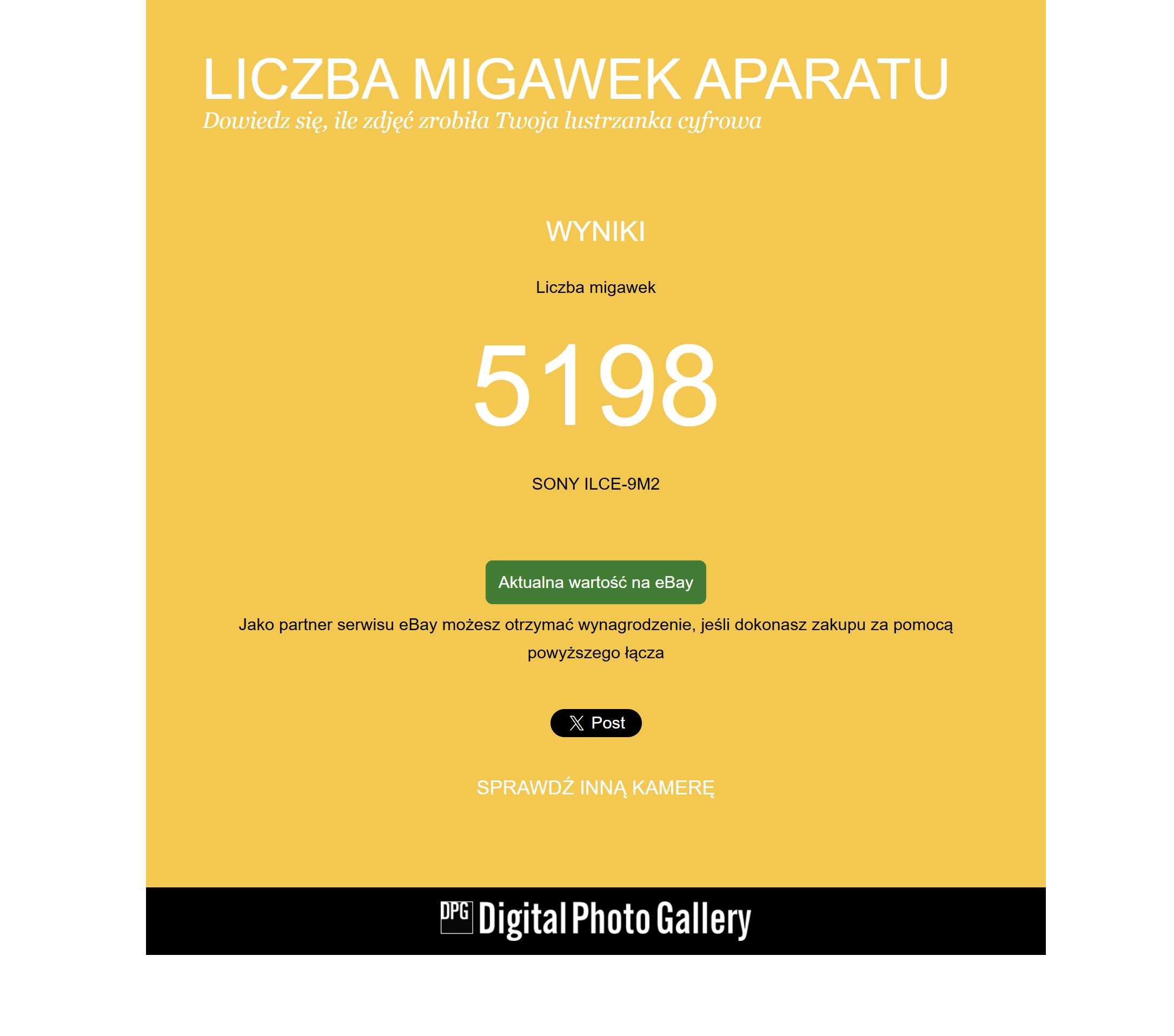 Sony A9 MII w idealnym stanie przebieg 5198