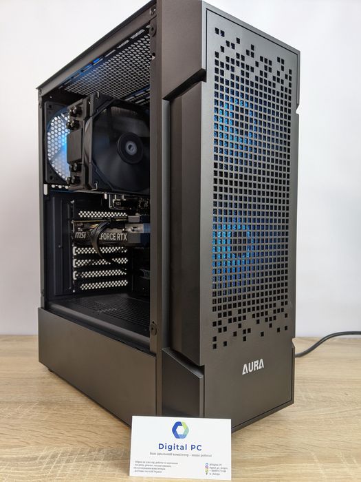 ПК Rtx4060Ti 16 gb Ryzen 5 5500, 32 gb ddr4, ssd m2