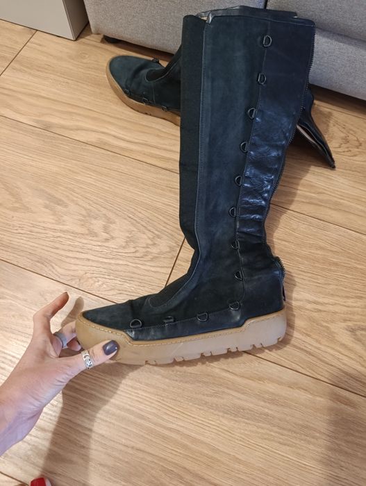 Кожаные сапоги НМ СРОЧНО! !