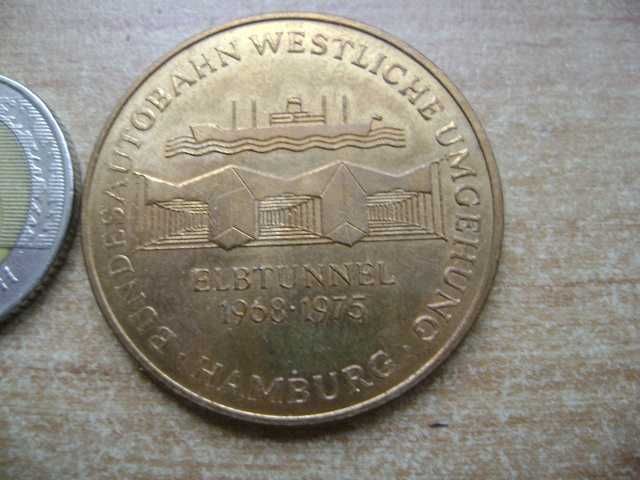 Starocie z PRL - Medal niemiecki z 1975r. do rozpoznania