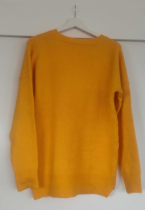 Camisola Malha Amarela – Tamanho Único - Nova