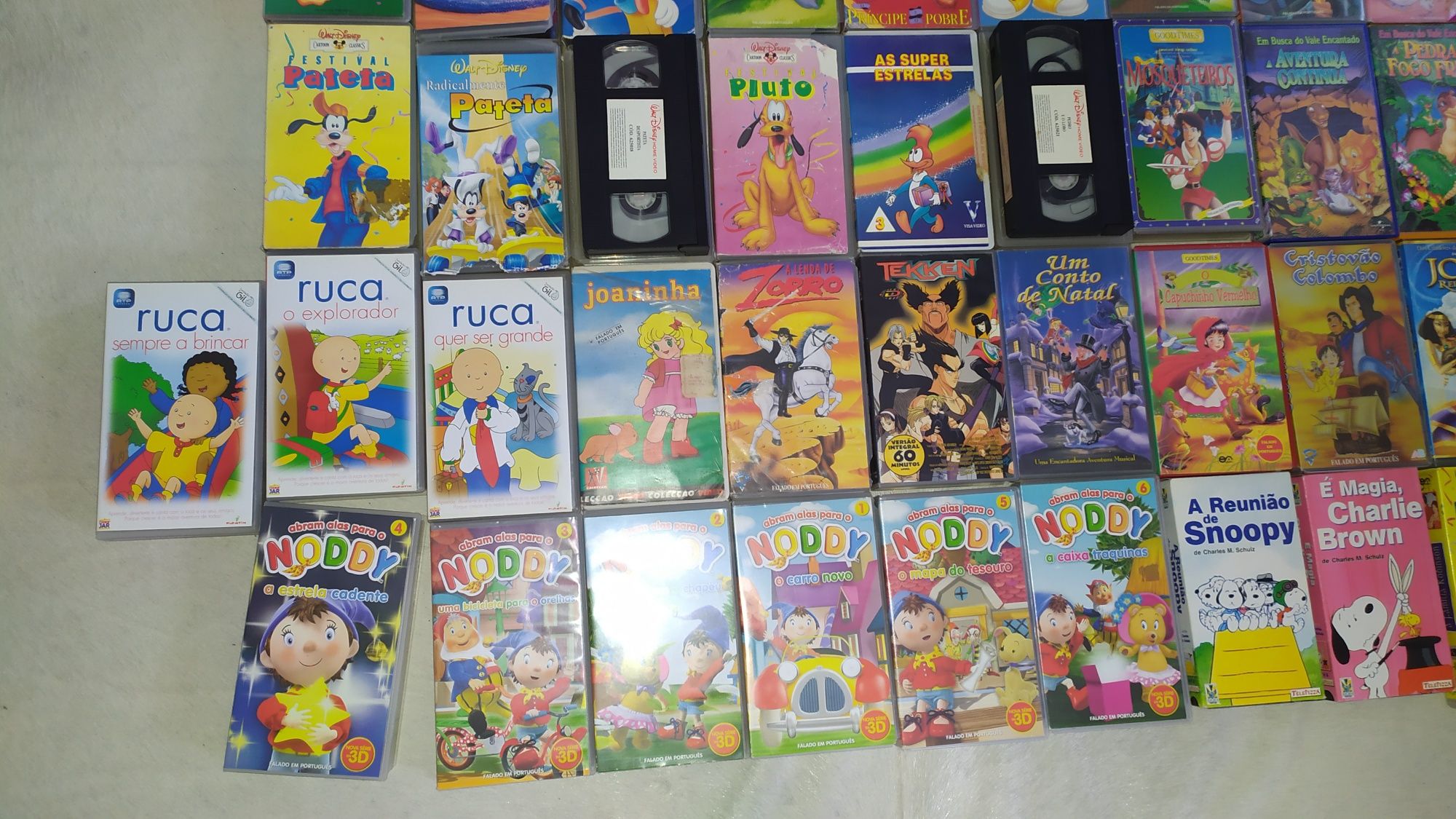 Vhs infantis desenhos animados Disney, Pixar etc...