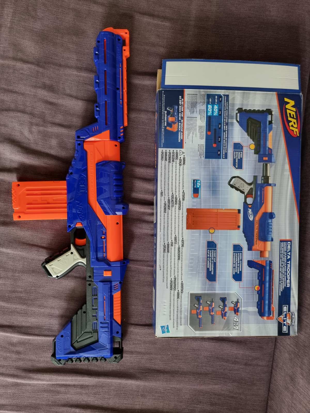 Nerf delta trooper. Нерф бластер