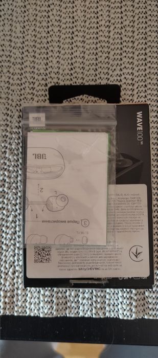 Наушники JBL WAVE 100 TWS Black (JBLW100TWSBLK)